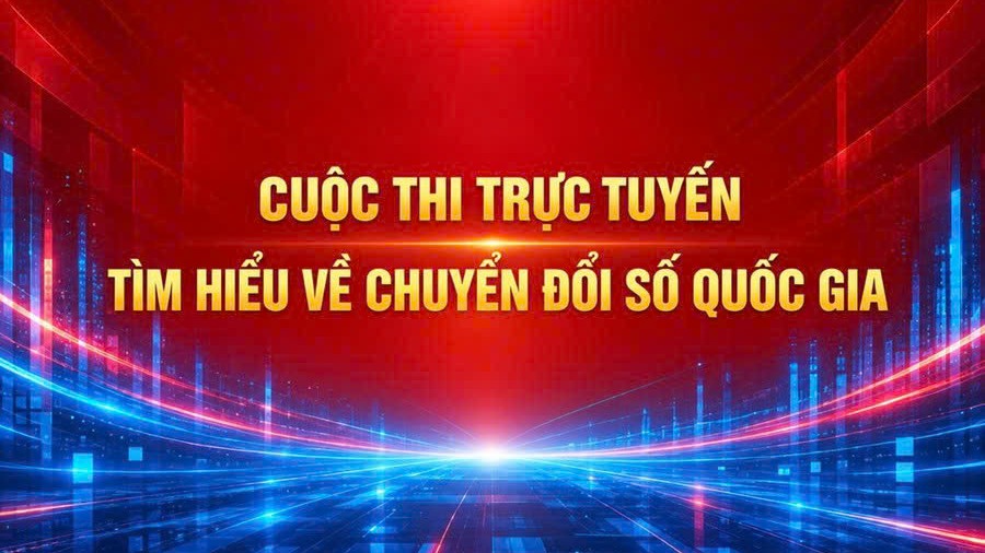 Hưởng ứng tham gia cuộc thi trực tuyến Tìm hiểu về chuyển đổi số quốc gia