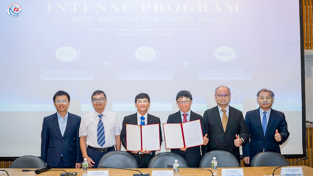 Trường Đại học Quy Nhơn thúc đẩy hợp tác đào tạo nguồn nhân lực công nghiệp công nghệ cao với các đối tác Đài Loan (Trung Quốc)