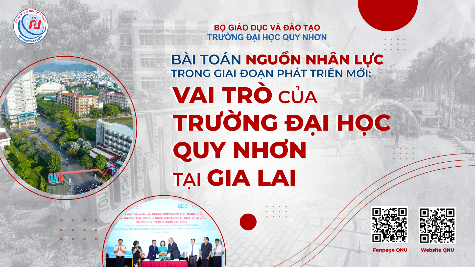 Bài toán nguồn nhân lực trong giai đoạn phát triển mới: Vai trò của Trường Đại học Quy Nhơn tại Gia Lai